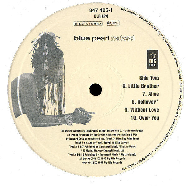 Blue Pearl : Naked (LP, Album)