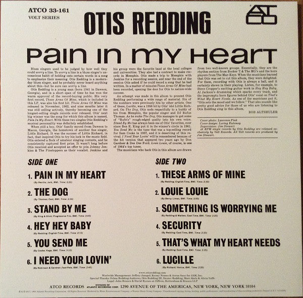 Otis Redding : The Definitive Studio Album Collection (LP, Album, Mono, RE + LP, Album, Mono, RE + LP, Al)