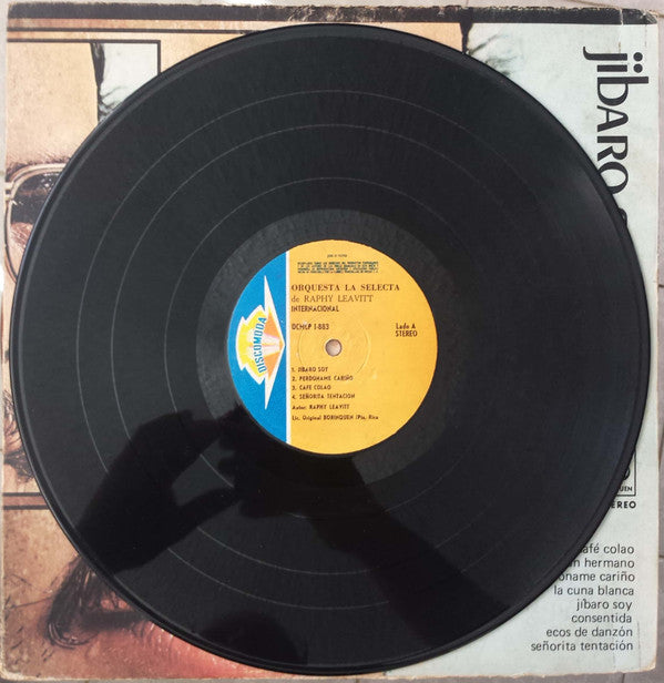 Raphy Leavitt Y Su Orquesta La Selecta : Jibaro Soy... (LP, Album)