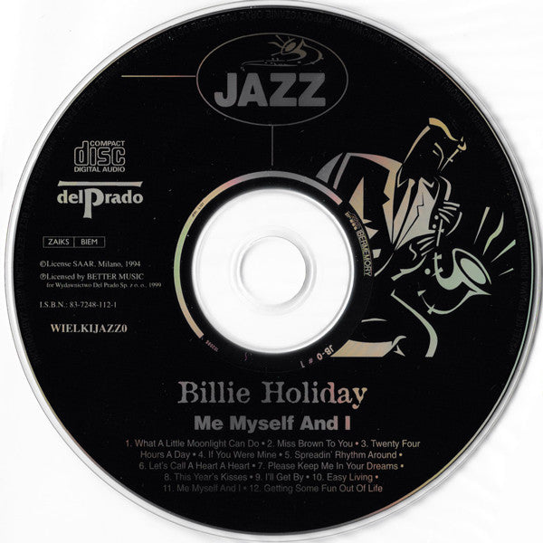 Billie Holiday : Me Myself And I (CD, Comp)