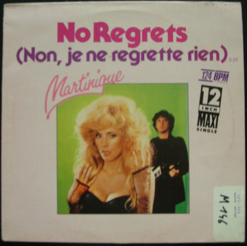 Martinique (2) : No Regrets (Non, Je Ne Regrette Rien) (12", Maxi)