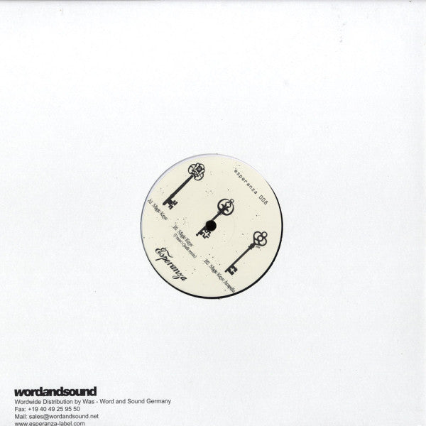 Kasper & Papol & Jorge Savoretti : Magic Keys EP (12", EP)