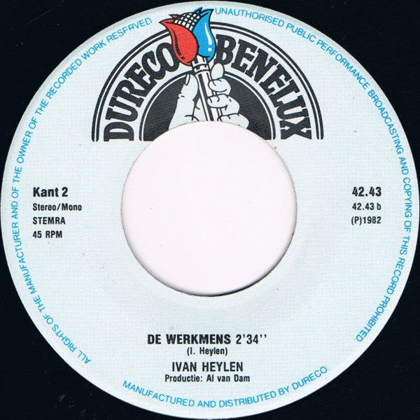 Ivan Heylen : De Wilde Boerendochter (7", Single)