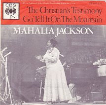 Mahalia Jackson : The Cristian's Testimony (7", Single)