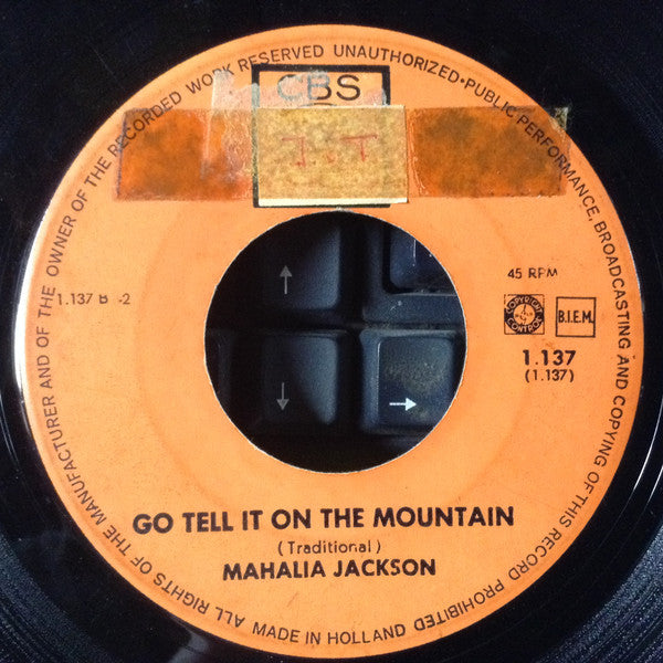 Mahalia Jackson : The Cristian's Testimony (7", Single)