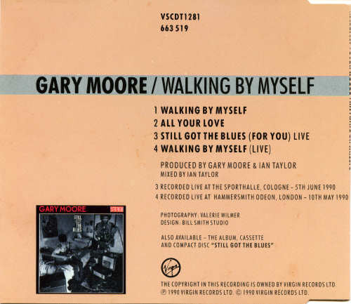 Gary Moore : Walking By Myself (CD, Single)