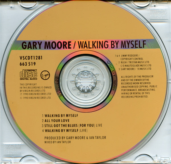 Gary Moore : Walking By Myself (CD, Single)