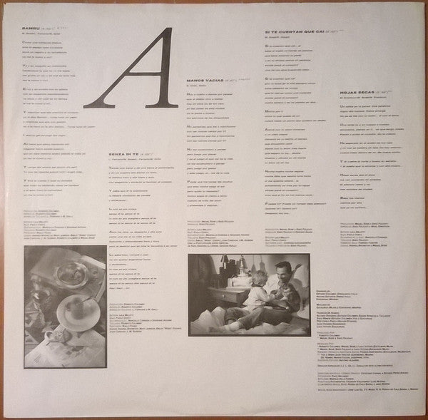 Miguel Bosé : Los Chicos No Lloran (LP, Album)