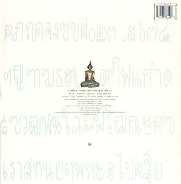 Voice Of Buddha : Can You Hear The Voice Of Buddha? (12")