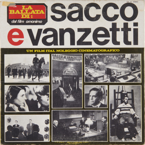 Various : La Ballata Di Sacco E Vanzetti (LP, Album)