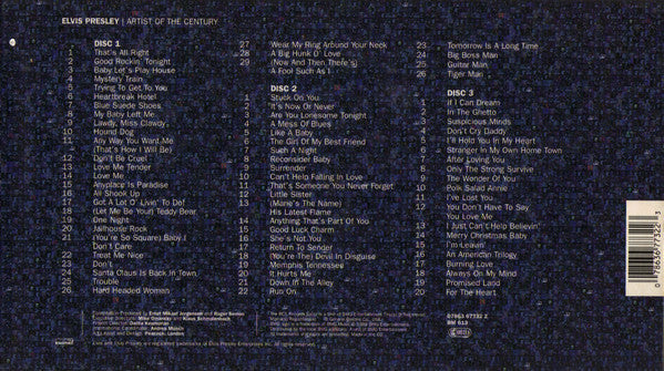 Elvis Presley : Artist Of The Century (Box + 3xCD, Comp, RM, Lon)