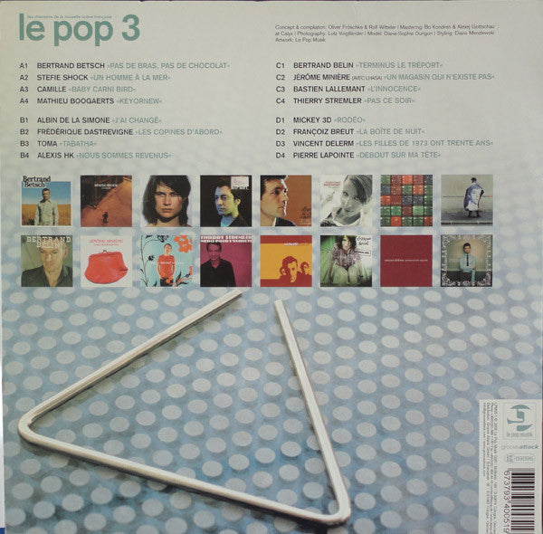Various : Le Pop 3 - Les Chansons De La Nouvelle Scène Française (2xLP, Comp)