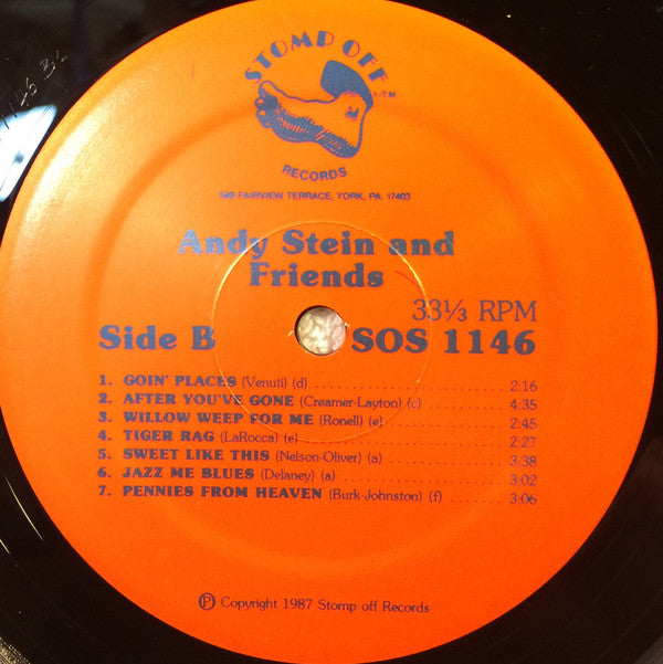 Andy Stein And Friends : Goin' Places (LP, Album)