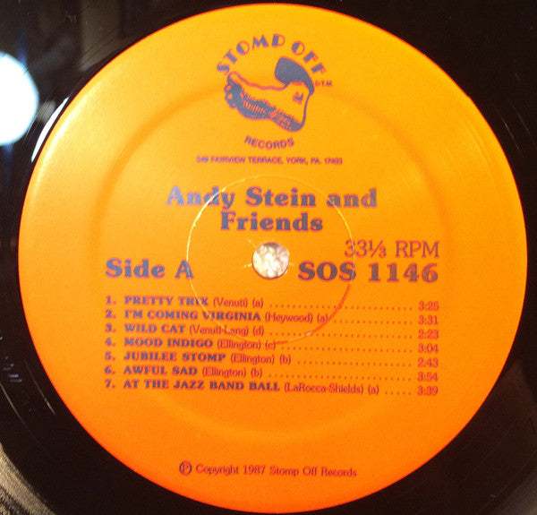 Andy Stein And Friends : Goin' Places (LP, Album)