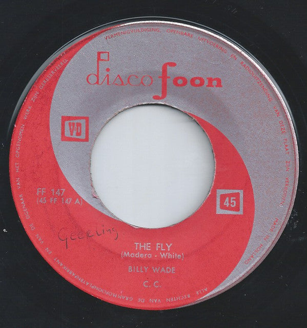 Billy Wade (2), Chet Avery : The Fly / Michael (7", Single)