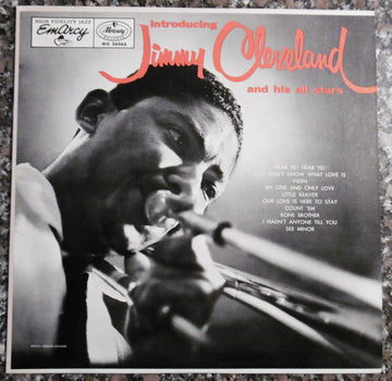 Jimmy Cleveland And His All Stars : Introducing Jimmy Cleveland And His All Stars (LP, Album, RE)