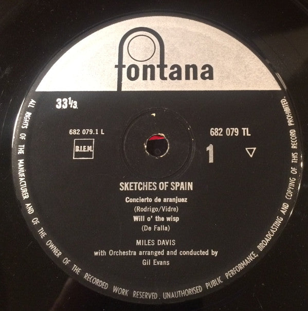 Miles Davis : Sketches Of Spain (LP, Album)
