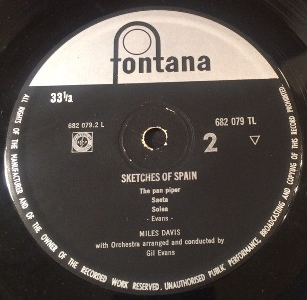 Miles Davis : Sketches Of Spain (LP, Album)