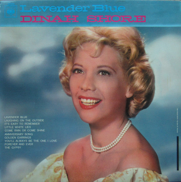 Dinah Shore : Lavender Blue (LP, Album)