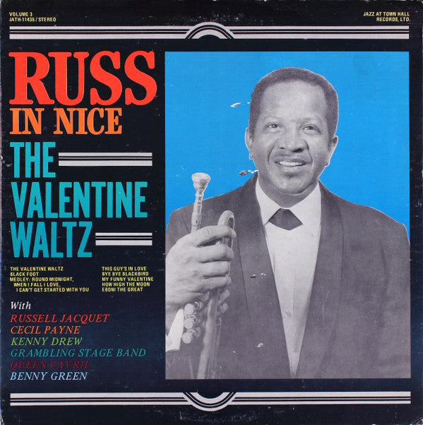 Russell Jacquet With Cecil Payne / Kenny Drew / Grambling Stage Band / Cavril Payne / Bennie Green : Russ In Nice: The Valentine Waltz (LP)