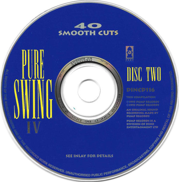 Various : Pure Swing IV (2xCD, Comp)