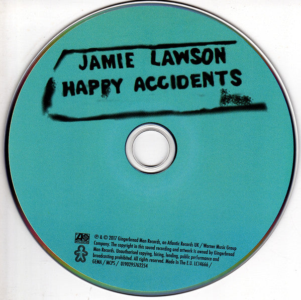 Jamie Lawson : Happy Accidents (CD, Album)