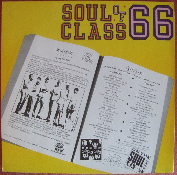 Various : Soul Class Of 66 (LP, Comp, Mono)