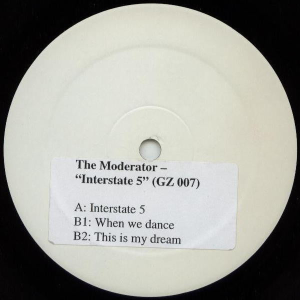The Moderator : Interstate 5 (12", W/Lbl)