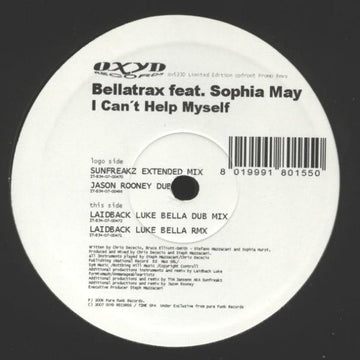Bellatrax Feat. Sophia May : I Can't Help Myself (12")