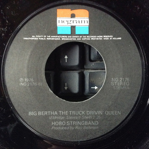 Hobo String Band : Diggy Diggy Lo (7", Single)