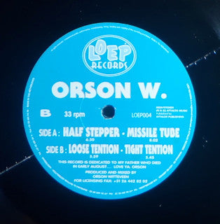 Orson W : Half Stepper (12")