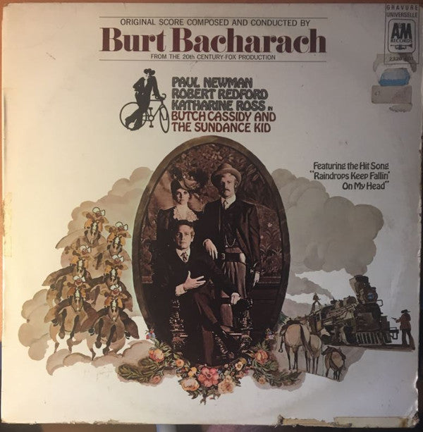 Burt Bacharach : Music From Butch Cassidy And The Sundance Kid (LP, Album)