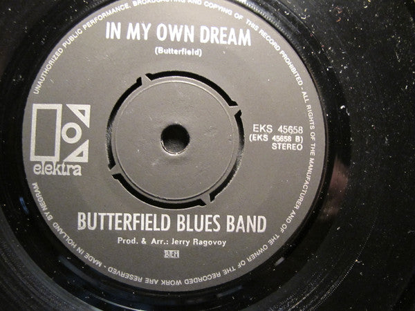 The Paul Butterfield Blues Band : Where Did My Baby Go / In My Own Dream (7", Single)