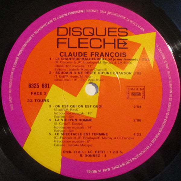 Claude François : Toi Et Moi Contre Le Monde Entier (LP)