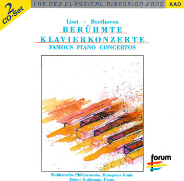 Franz Liszt, Ludwig van Beethoven : Beruhmte Klavierkonzerte - Famous Piano Concerto (2xCD, Album, Comp)