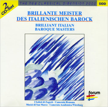 Various : Brillante Meister Des Italienischen Barock - Brilliant Italian Baroque Masters (2xCD, Comp)