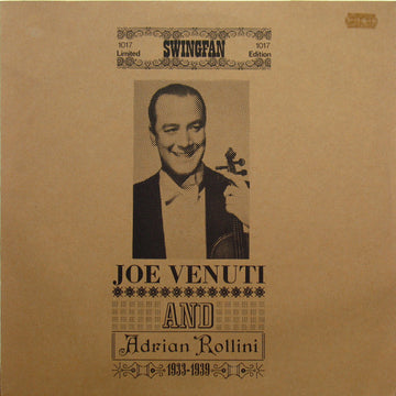 Joe Venuti, Adrian Rollini : Joe Venuti And Adrian Rollini 1933-1939 (LP, Comp, Ltd)