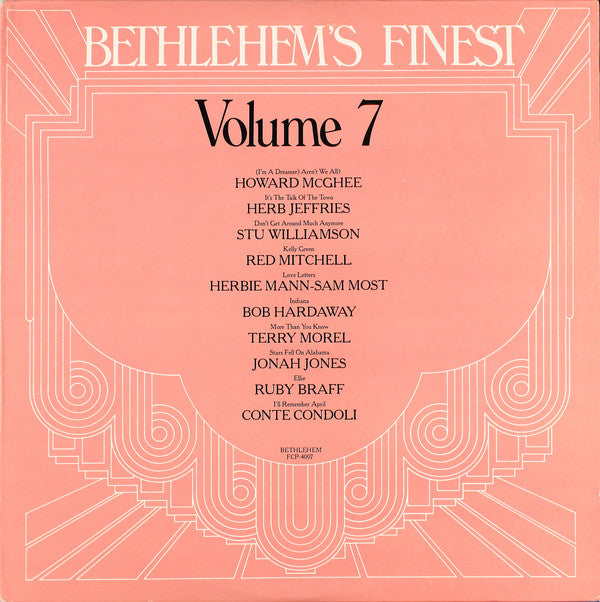 Various : Bethlehem's Finest Volume 7 (LP, Comp)