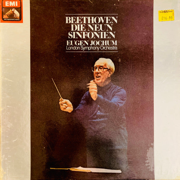 Beethoven*, Eugen Jochum, London Symphony Orchestra : Die Neun Sinfonien  (8xLP, Quad, SQ  + Box)