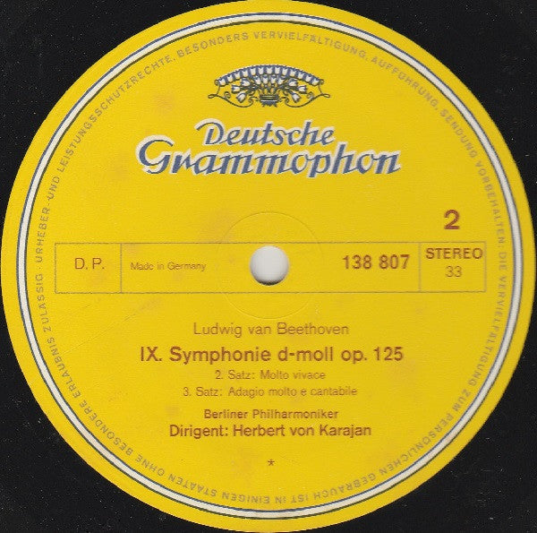 Beethoven* - Berliner Philharmoniker, Herbert von Karajan : IX. Symphonie / Symphonie Nr. 8 (2xLP, Album, RE + Box)