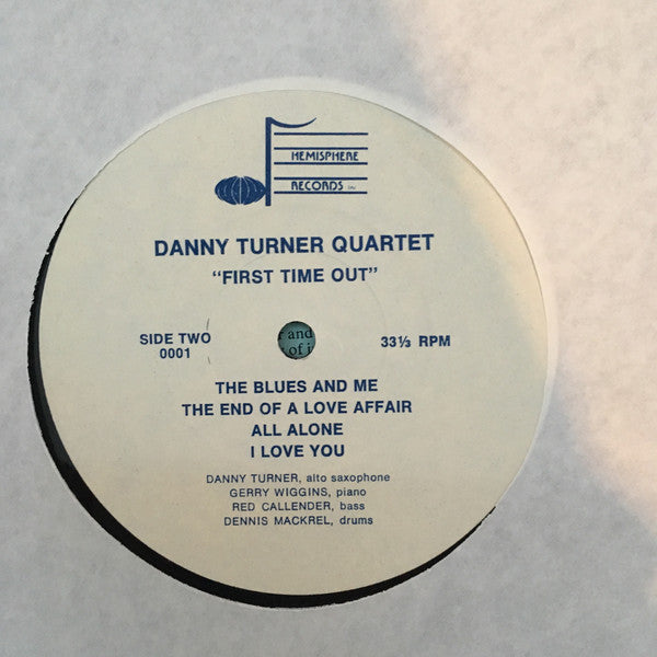 Danny Turner : First Time Out (LP, Album)