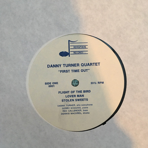 Danny Turner : First Time Out (LP, Album)