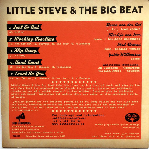 Little Steve & The Big Beat : Little Steve & The Big Beat (CD, MiniAlbum)