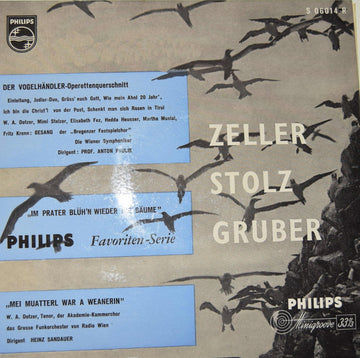 Carl Zeller, Robert Stolz, Ludwig Gruber : Der Vogelhändler - Operettenquerschnitt Et Al. (10", Comp)