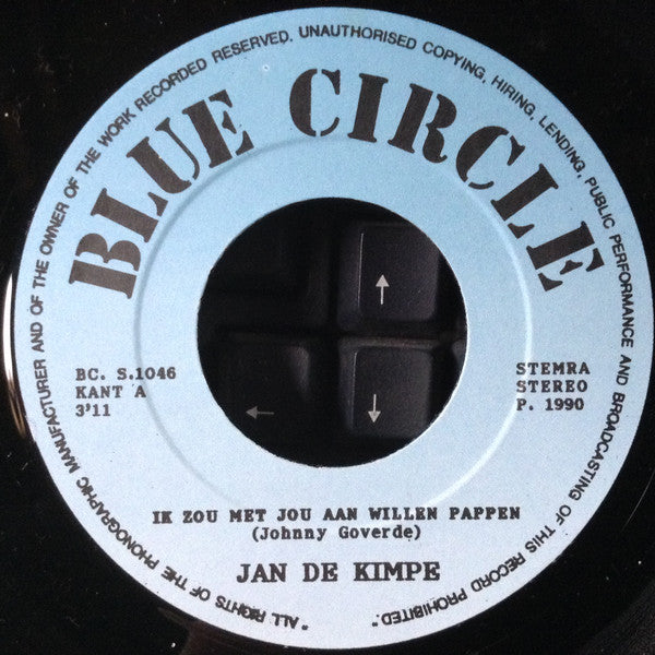 Jan de Kimpe : Ik Zou Met Jou Aan Willen Pappen (7", Single)