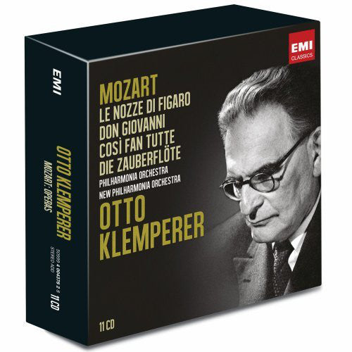 Wolfgang Amadeus Mozart - Philharmonia Orchestra, New Philharmonia Orchestra, Otto Klemperer : Le Nozze Di Figaro - Don Giovanni - Così Fan Tutte - Die Zauberflöte (11xCD, Album, RM + Box, Comp)