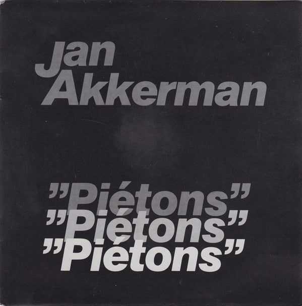 Jan Akkerman : Piétons (7", Single, Promo)