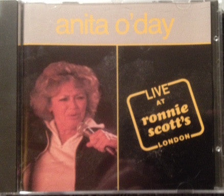 Anita O'Day : Live At Ronnie Scott's London (CD, Album)