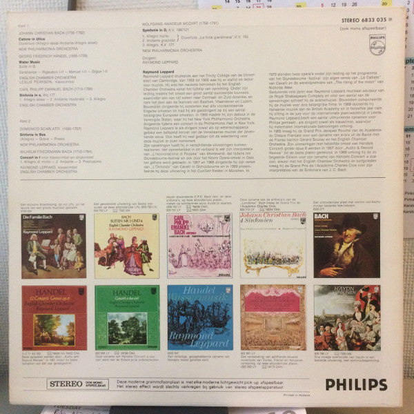 Raymond Leppard : Raymond Leppard Veelzijdig Dirigent (LP, Album)