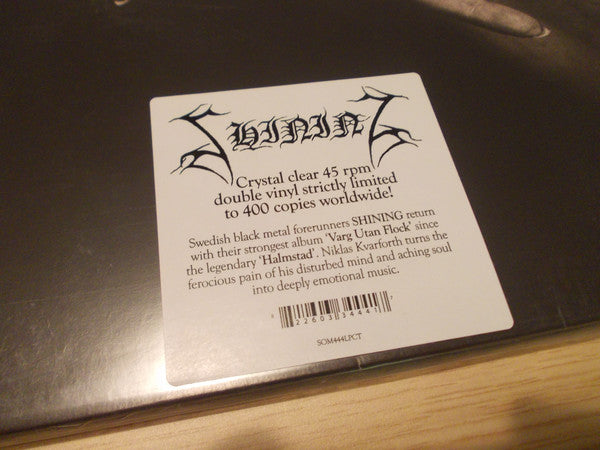 Shining (3) : X - Varg Utan Flock (2x12", Album, Ltd, Cle)